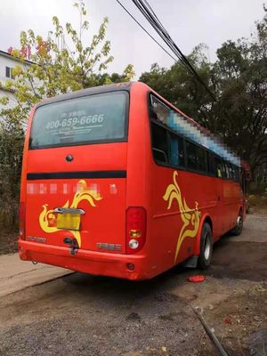 5250mm Wielbasiszk6102d 44 Zetels Gebruikte Yutong Bussen met Airconditioner