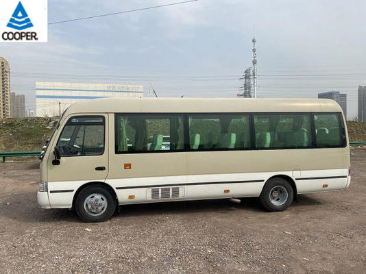 20 zetels Mini Toyota Used Coaster Bus met 2TR-Benzinemotor