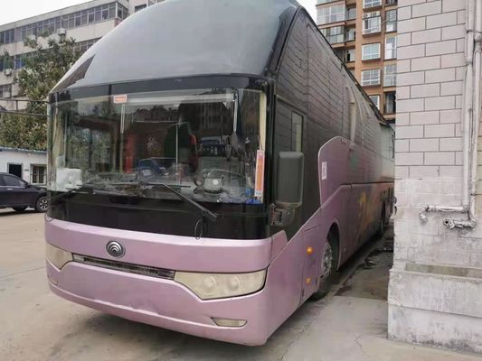 Yutongzk6122 Dubbele Deuren Verlaten Leiding Gebruikte Reisbus 50 Zetels Gebruikte Bus
