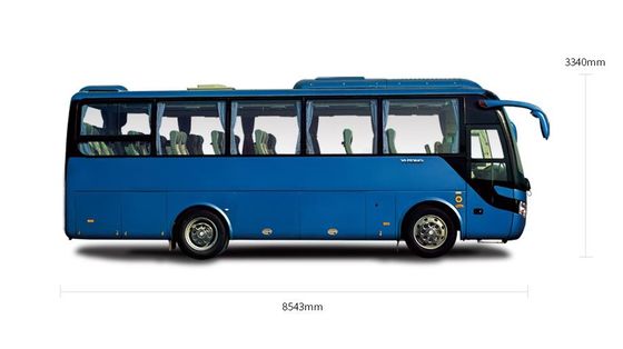 6 de bus achtermotor 35 Zetels ZK6858 van band Gloednieuwe yutong met disoucntprijs in bevordering
