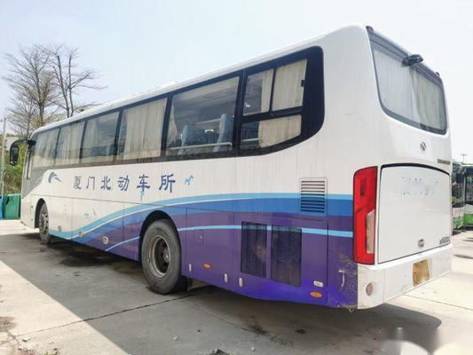 XMQ6119 gebruikte Kinglong vervoert 56 Zetels per bus 2+3 Lay-out Gebruikte van de Motor Dubbele Deuren van de Reisbus Achterchassis van het de Aandrijvingsluchtkussen Linker