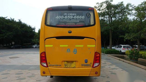 Gebruikte Yutong-Buszk6107 49 Zetels Verlaten de Chassis Yuchai van het Leidingsluchtkussen Achtermotor Lage Kilometer