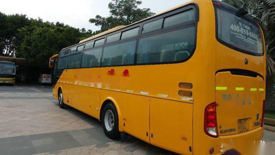 Gebruikte Yutong-Buszk6107 49 Zetels Verlaten de Chassis Yuchai van het Leidingsluchtkussen Achtermotor Lage Kilometer
