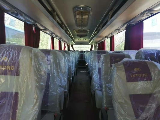 Gebruikte het Merkzk6127 Rechtse Aandrijving 55 van Yutong van de Reisbus Zetels Achtermotor gebruikte Bus Bus Double Doors