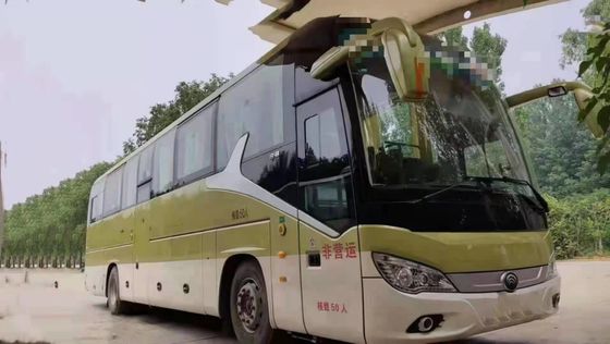 Gebruikte Yutong-Bus ZK6120 50 van de Bus Dubbele Deuren van de Zetels 2020 de Jaar Gebruikte Passagier Lage Kilometer