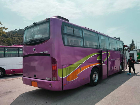 De gebruikte Kinglong-Bus XMQ6117 44 van het de Deurenluchtkussen van de Zetels de Achtermotor Dubbele Gebruikte Bus Chassis/reist Bus