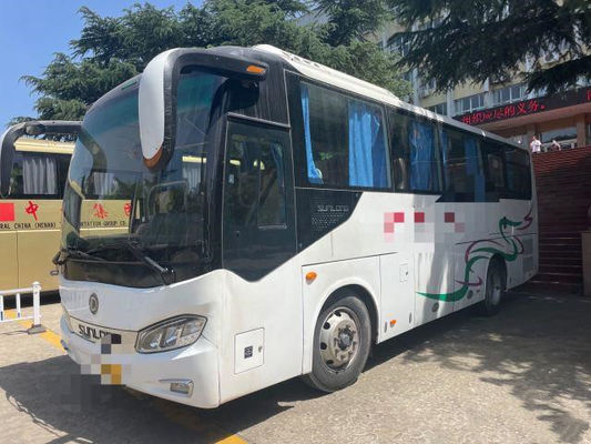 Gebruikte Sunlong-Bus SLK6873 39 van het Staalchassis van de Zetels 2016 de Achterdieselmotor Gebruikte Bus Bus van Yuchai 162kw voor Afrika