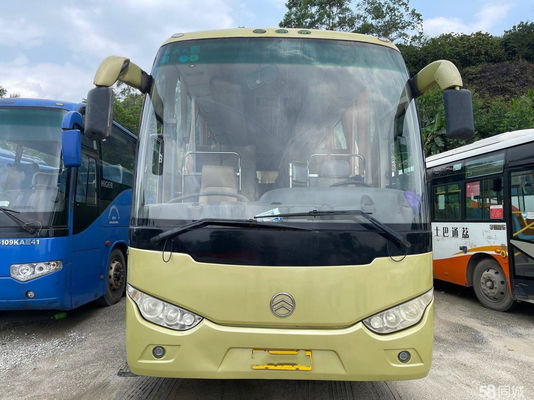Gouden Dragon Used Coach Bus 47 van het de Motorstaal van Zetelshino J08E de Chassis Euro III Enige Deuren
