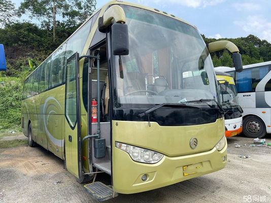 Gouden Dragon Used Coach Bus 47 van het de Motorstaal van Zetelshino J08E de Chassis Euro III Enige Deuren