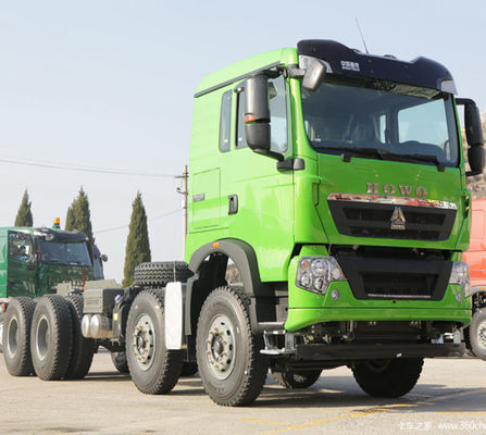 Gebruikte Zware Vrachtwagen 440 van China 8x4 Sinotruk HOWO TX de Vrachtwagen van de Paardekrachtstortplaats