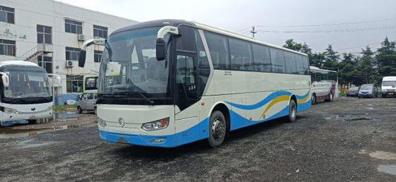 De gebruikte Reisbus voor Afrika gebruikte de Gouden van het Luchtkussenchassis van Dragon Bus Yuchai Rear Engine 233kw 53seats Euro IV Lage Kilometer