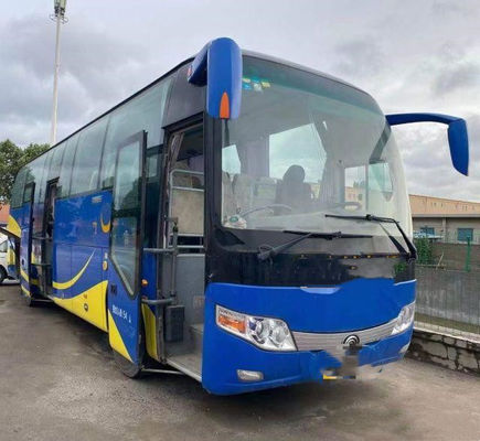 Van de de Tweede Handbus 54seats van het Yutongmerk de Deuren van Diesel de Dubbele Achterbus van de Passagiersyutong Motoryuchai Euro IV Gebruikte