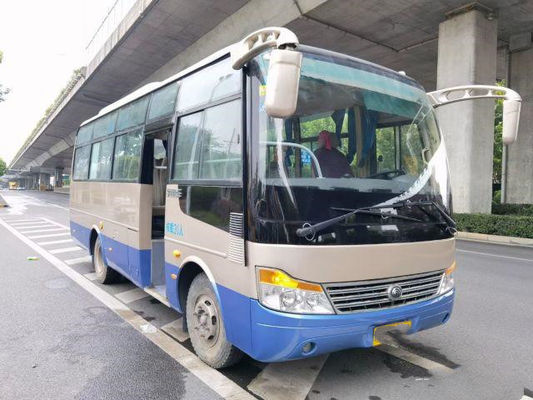 Gebruikte Yutong Mini Bus ZK6752D Yuchai Front Engine Good Passenger Coach 30 Zetels 103kw