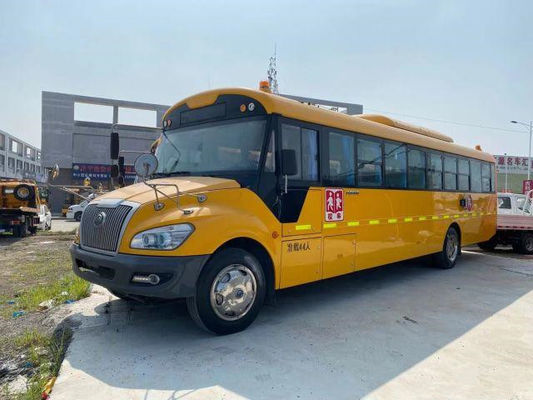 Gebruikte Gebruikte de Schoolbus 7435x2270x2895mm van YUTONG Bus Algemene Afmeting met Dieselmotor