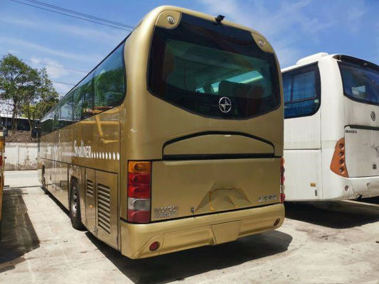 Sightseeing Bus Achter Weichai Motor Dubbele Deuren Beifang Merk Gebruikt Tour Bus BJF6120
