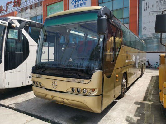 Sightseeing Bus Achter Weichai Motor Dubbele Deuren Beifang Merk Gebruikt Tour Bus BJF6120