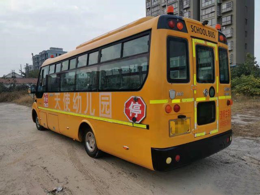 Gebruikte de Onderlegger voor glazen 2018 30 Seater van Dongfeng EQ6750 Toyota van de Schoolbus Busbus Bus Used 44 Zetels