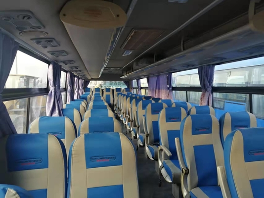 52 van de de Buszk6112d Front Engine RHD Bestuurder van zetels 2014 de Jaar Gebruikte Yutong Bus van Steering Used Coach