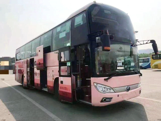 Het stedelijke Openbare Vervoer Gebruikte Yutong vervoert de sightseeing Gebruikte Diesel van Buses LHD van de Reisbus EURO per bus V Bussen gebruikte