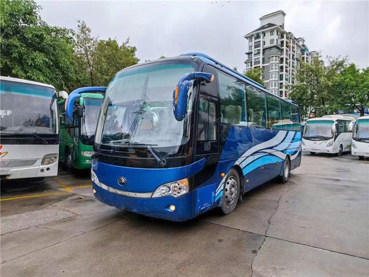 Diesel LHD van Yuchai van de tweede Hand Interlokale Reis Bussen Gebruikte Bussen Over lange afstand