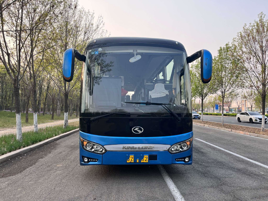 De Kinglongbus Nieuwe XMQ6135 gebruikte Bus Buses 56 Zetels LHD Front Engine Double Axle