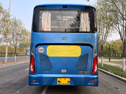 De Kinglongbus Nieuwe XMQ6135 gebruikte Bus Buses 56 Zetels LHD Front Engine Double Axle