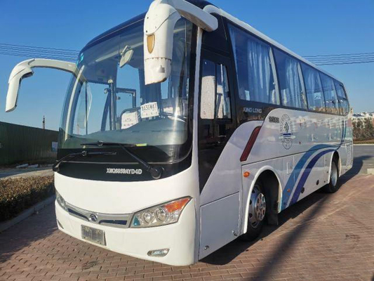 Van de de TWEEDE Handbus XMQ6859 Yuchai 220kw van de busbus de Passagiersbussen KingLong