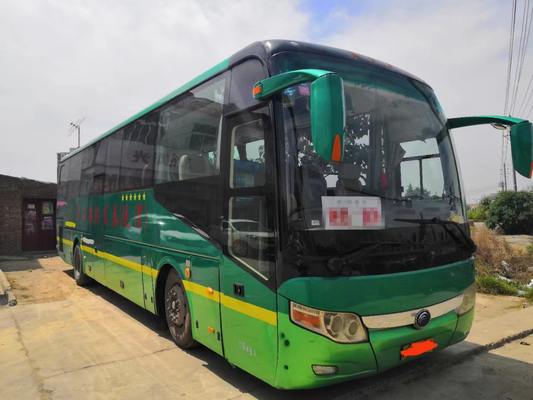 2019 Jaar 49 Zetels Gebruikte Yutong-van de Aandrijvingsbussen van Busbus left hand Achter de Motorbus