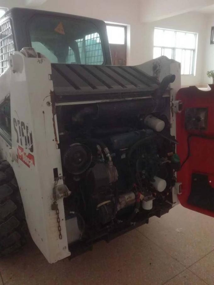 Gebruikte de Dialader van Bobcat S160 van Bouwmachines met Kubota-Motor