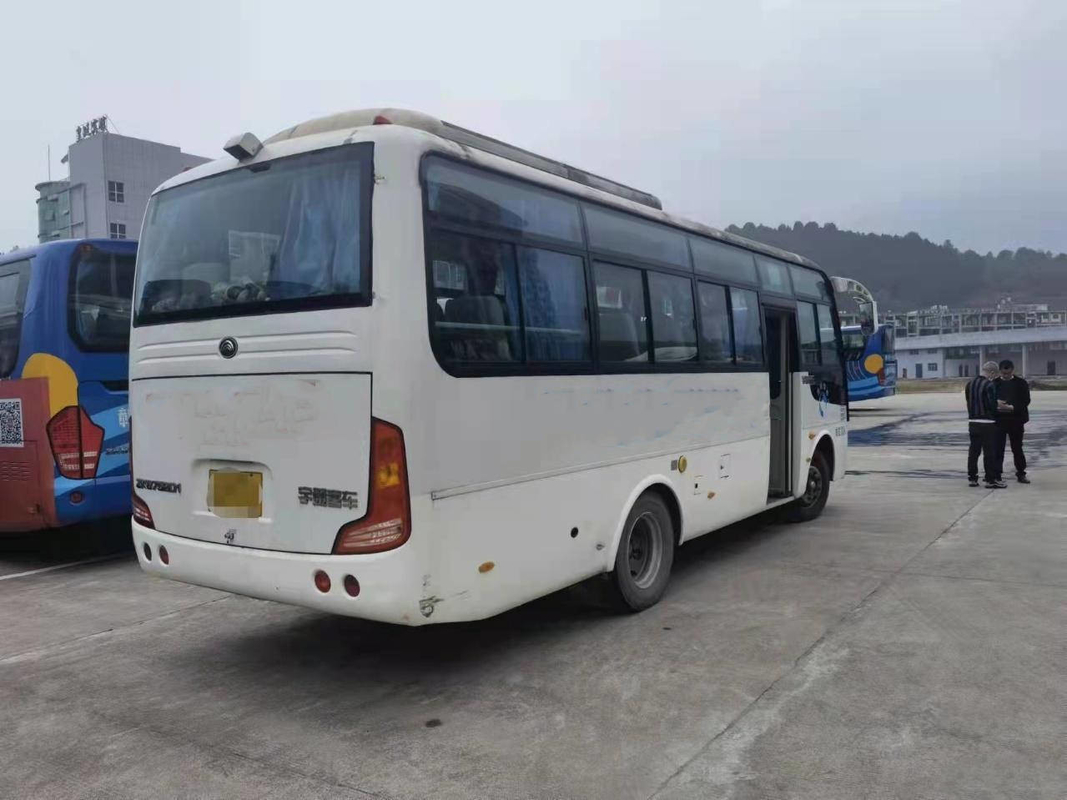 ZK6752D1 gebruikte Mini Yutong Front Engine Coach-Bus 30 de Rechtse Bestuurder Passenger Bus van Seat