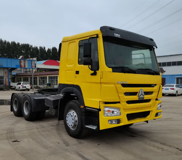 HOWO Gebruikte van de de Motor Originele 6*4 Semi Aanhangwagen van Weichai van de Tractorvrachtwagen Hoofd de Vrachtwagentractor