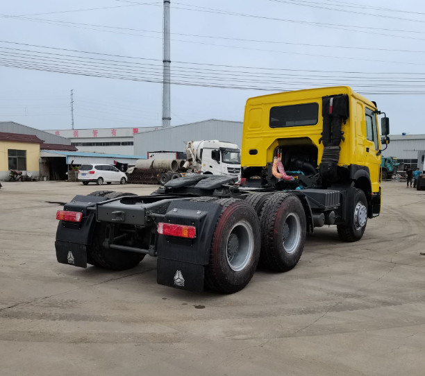 HOWO Gebruikte van de de Motor Originele 6*4 Semi Aanhangwagen van Weichai van de Tractorvrachtwagen Hoofd de Vrachtwagentractor