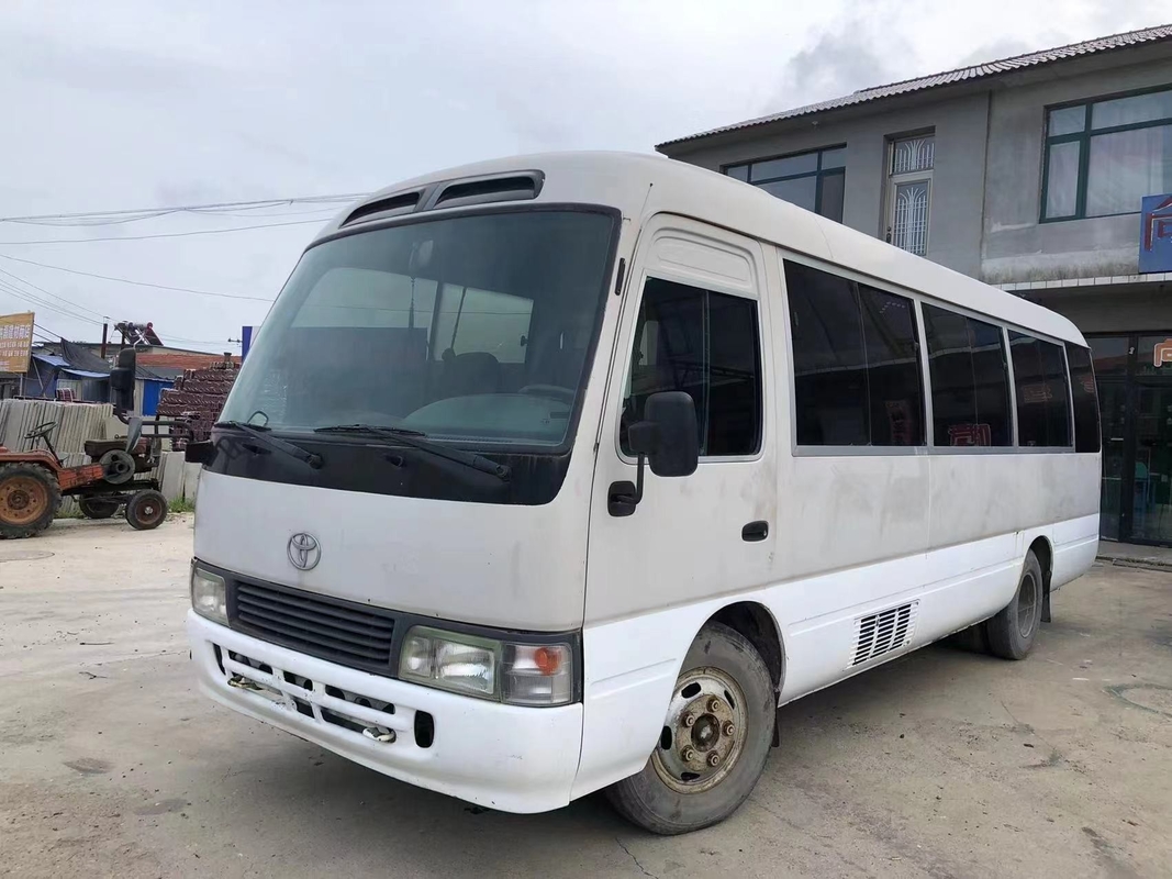 Linkeraandrijving Gebruikte Toyota-Onderlegger voor glazenbus Front Engine 30 Seat-Bus voor Zaken