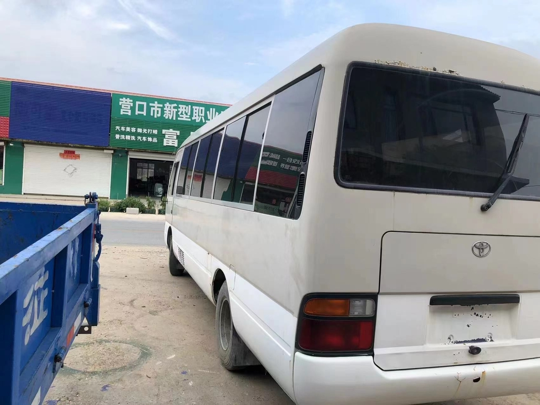 Linkeraandrijving Gebruikte Toyota-Onderlegger voor glazenbus Front Engine 30 Seat-Bus voor Zaken