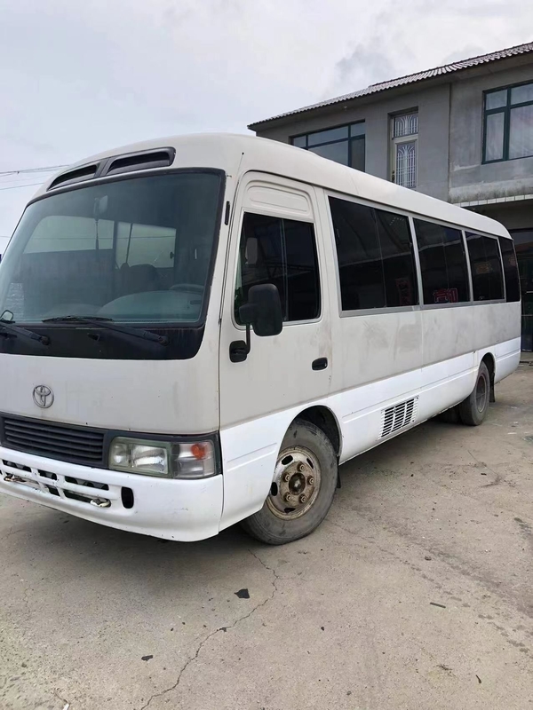 Linkeraandrijving Gebruikte Toyota-Onderlegger voor glazenbus Front Engine 30 Seat-Bus voor Zaken