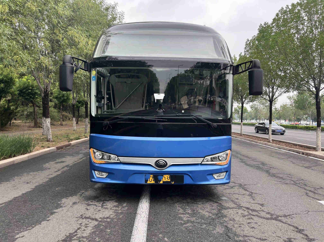Dubbele Achter de Motorbus 56 van Decker Bus Sightseeing Yutong ZK6148 de Handbestuurder van Seat Leftt