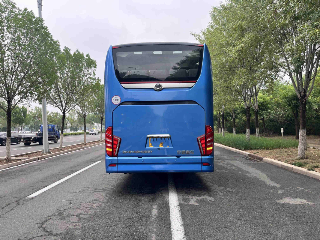 Dubbele Achter de Motorbus 56 van Decker Bus Sightseeing Yutong ZK6148 de Handbestuurder van Seat Leftt