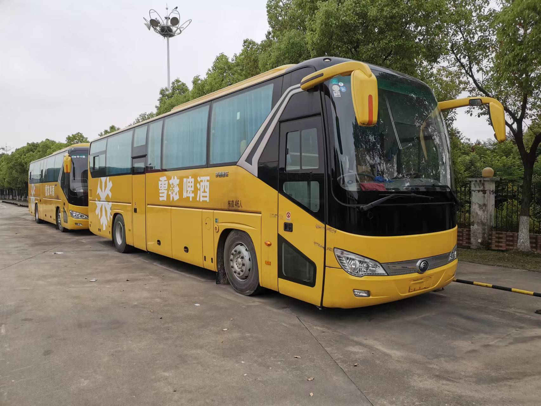Vip Bus Buses 46 van Luxe de Seat Gebruikte Yutong ZK6119 Achter de Motor Dubbele Deur van Zetelsrhd