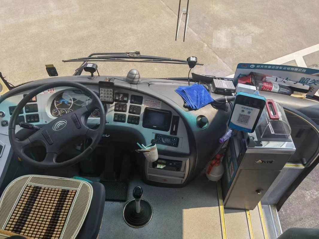 Tweede Handbus Used Mini Yutong Buses 45 de Passagiersbus van de Zetels Achtermotor RHD Zk6107