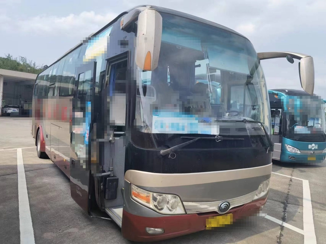 Tweede Handbus Used Mini Yutong Buses 45 de Passagiersbus van de Zetels Achtermotor RHD Zk6107