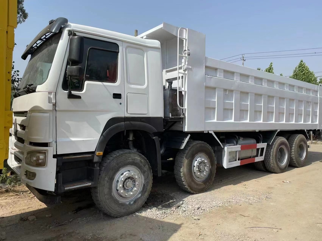 8*4 gebruikte Stortplaatsvrachtwagen 40ton Mitsubishi Fuso 12 de Vrachtwagen van de Wielen Tweede Hand met 380HP