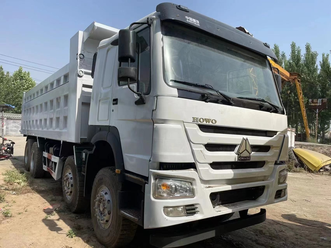 8*4 gebruikte Stortplaatsvrachtwagen 40ton Mitsubishi Fuso 12 de Vrachtwagen van de Wielen Tweede Hand met 380HP