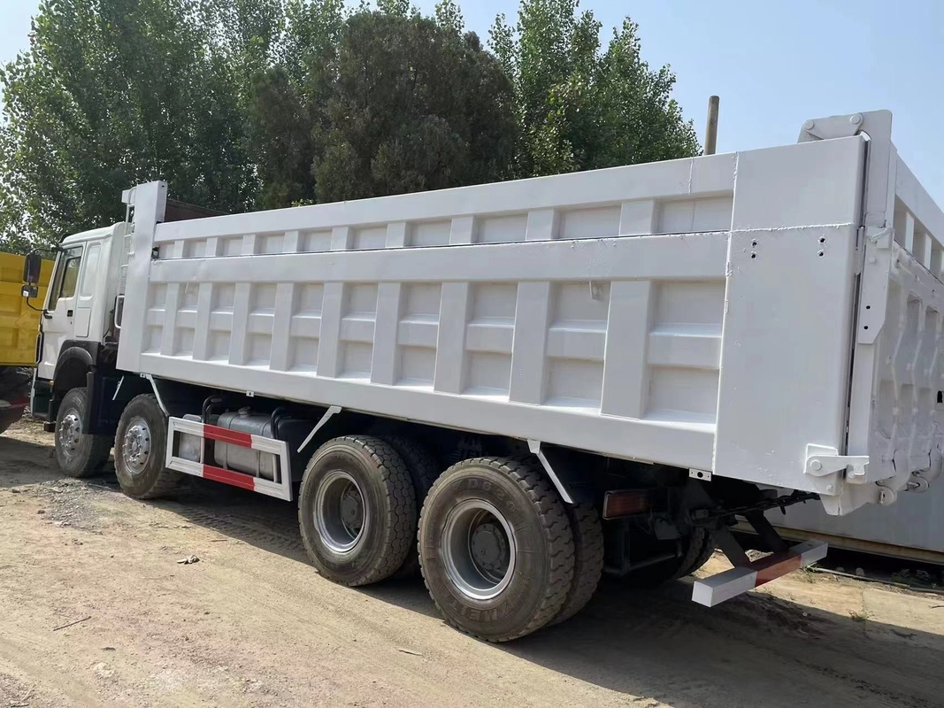 8*4 gebruikte Stortplaatsvrachtwagen 40ton Mitsubishi Fuso 12 de Vrachtwagen van de Wielen Tweede Hand met 380HP
