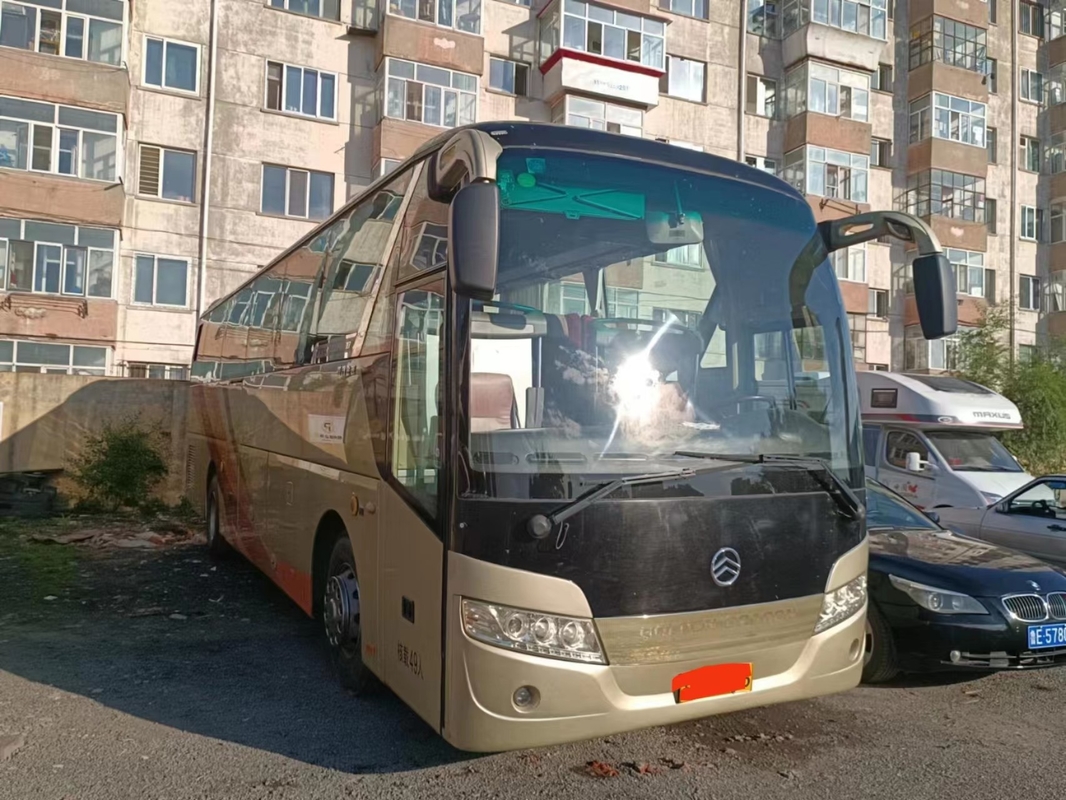 2012 de gouden Linkerhand die van Dragon Used Coaster Bus XML6113 LHD 49 Zetelsbus drijven