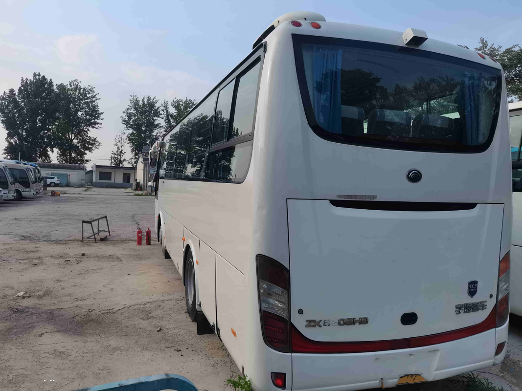 Van de de Reisbus ZK6908 van China Yutong Gebruikte van de de Passagiersbus 39seats 180kw Yuchai van de de Motorplaat de Lenteopschorting