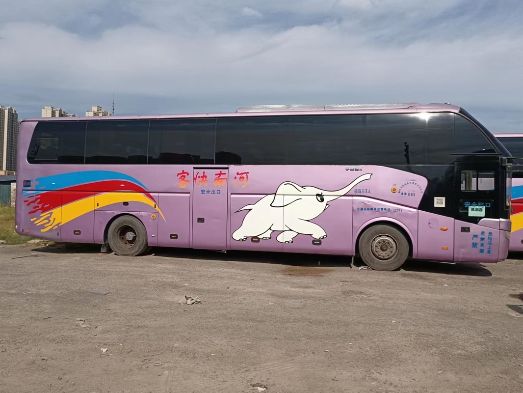 2014 Jaar 53 Zetels Gebruikte de Handbus van Busbus yutong ZK6122HQ Tweede in goede staat