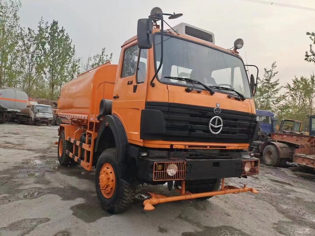 LHD 15 Kubieke van de de Tanksproeier van het Meterswater van de de Vrachtwagen290hp Volledige Aandrijving 4X4 Off Road het Watersproeier