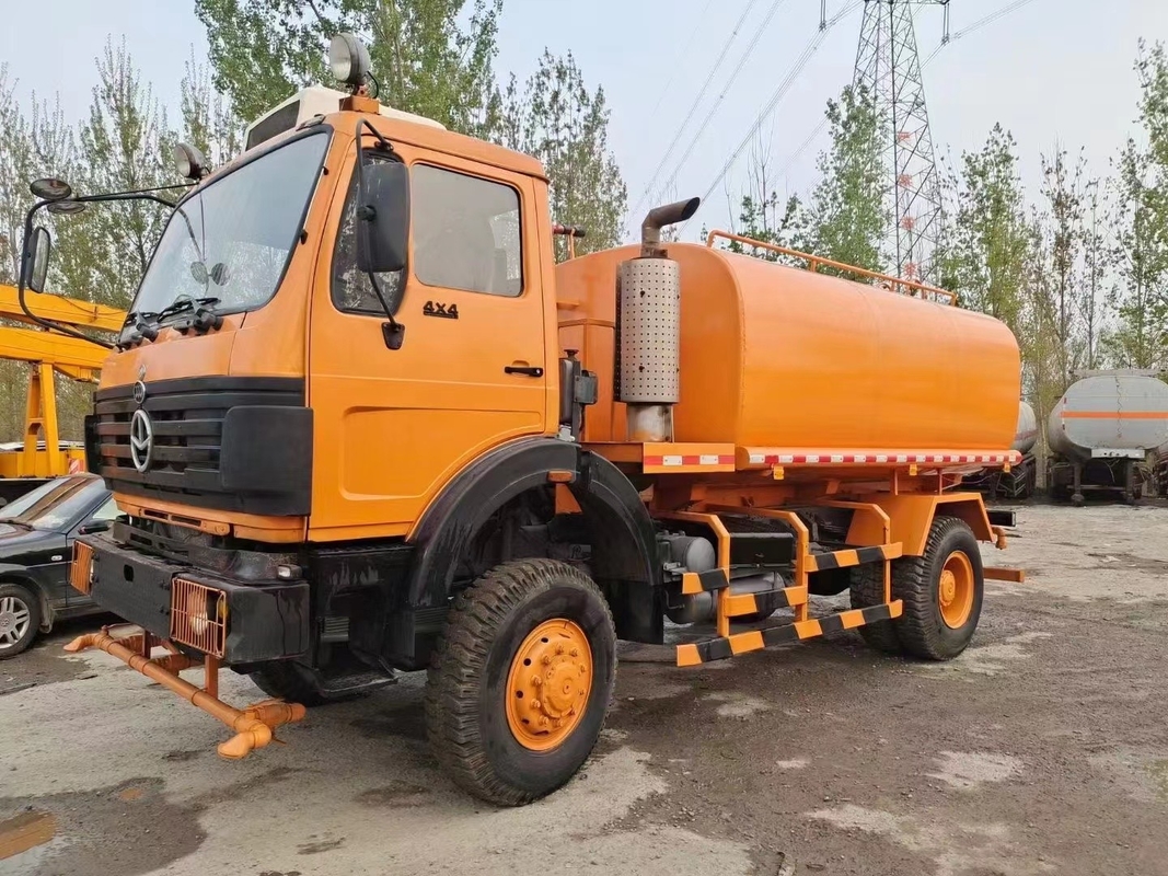 LHD 15 Kubieke van de de Tanksproeier van het Meterswater van de de Vrachtwagen290hp Volledige Aandrijving 4X4 Off Road het Watersproeier