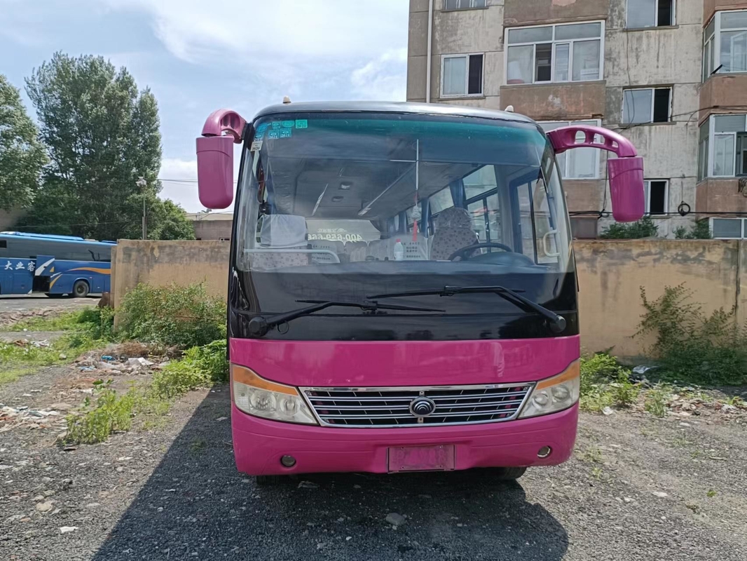 2016 Jaar 31 Zetels Gebruikte Yutong-Bus ZK6752D Mini Bus With Front Engine voor Vervoer