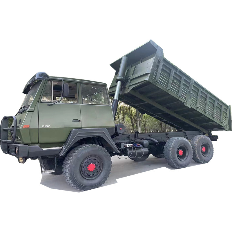 De gebruikte Krachtige de Diesel Volledige Aandrijving Differentiële Tipper With 3 van 310hp sluit 6X6-Stortplaatsvrachtwagen